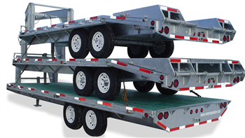 Galvanized steel trailers because who has time for painting?